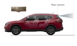 Nissan Motor develops the Smart rearview mirror