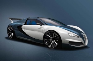 Bugatti-Rendering