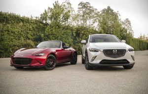 Los dos nuevos Mazda, el MX-5 acabado de llegar y Mazda CX-3 llega el 3 de diciembre, la nueva arma secreta para continuar el crecimiento en crossovers.