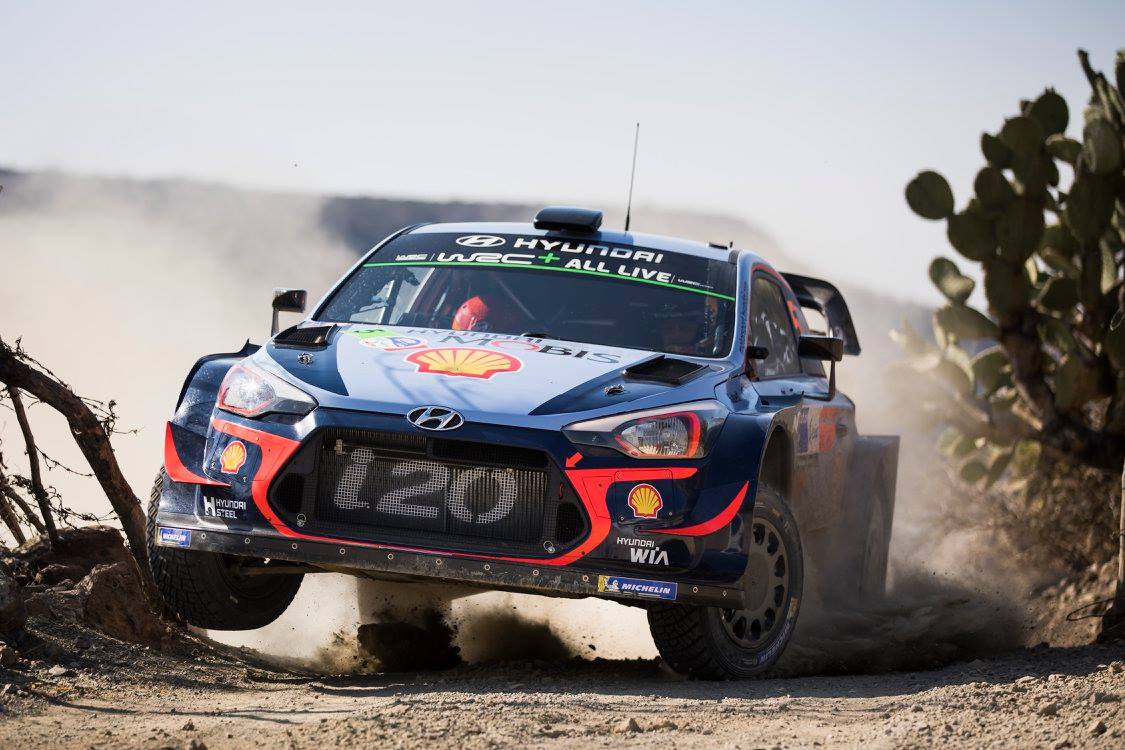Hyundai Motorsport inicia ganando el Rally México