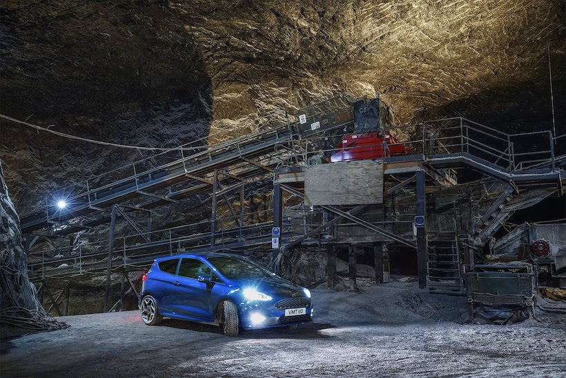 Fiesta ST Takes on Great European Driving Road You Never Heard of – 400 Metres Underground