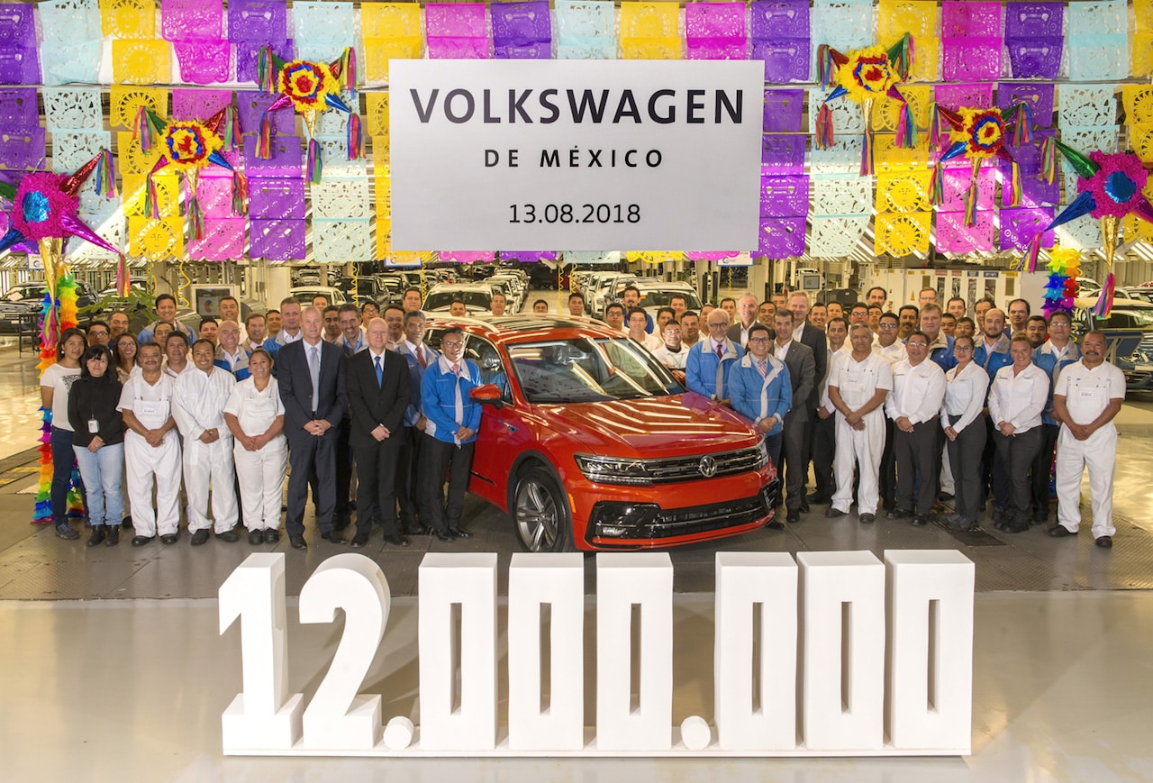 Volkswagen ya fabricó 12 millones de autos en Puebla