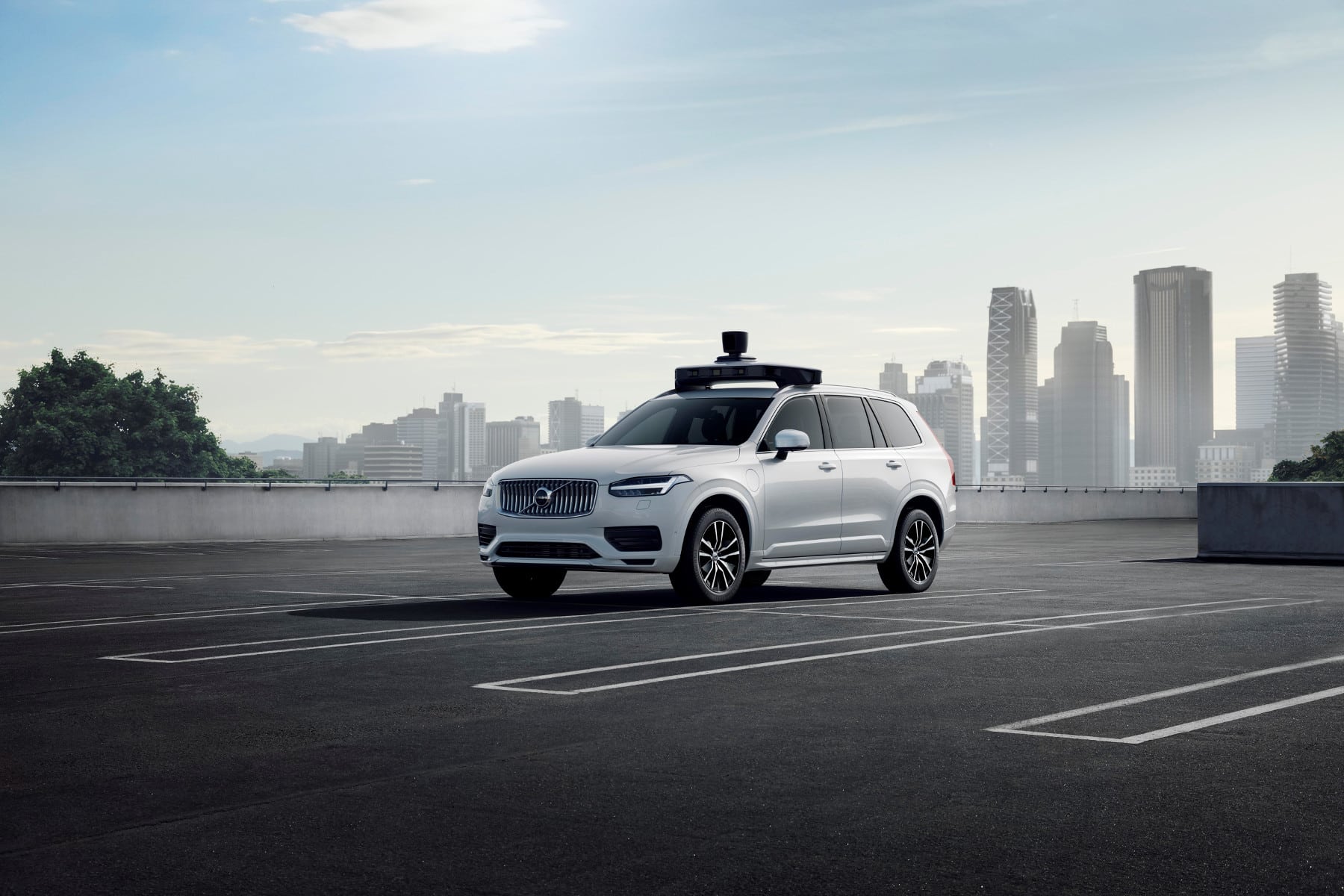 Volvo y Uber presentan vehículo autónomo