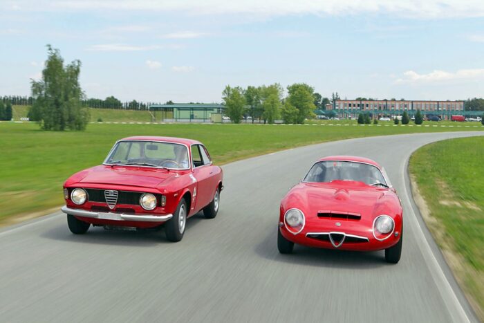 Alfa Romeo Giulia Sprint GTA and Giulia TZ