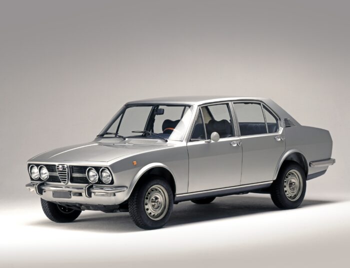 Production of the Alfetta started in Arese in 1972.