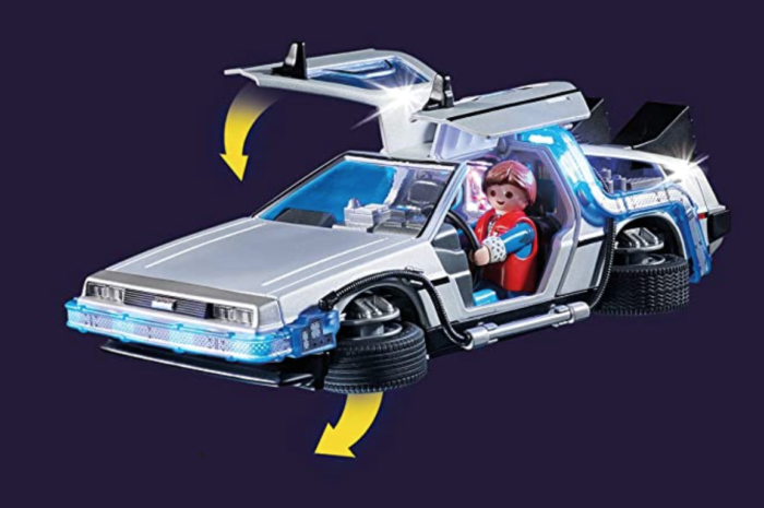 ver al Futuro DeLorean 4Playmobil Volver al Futuro DeLorean
