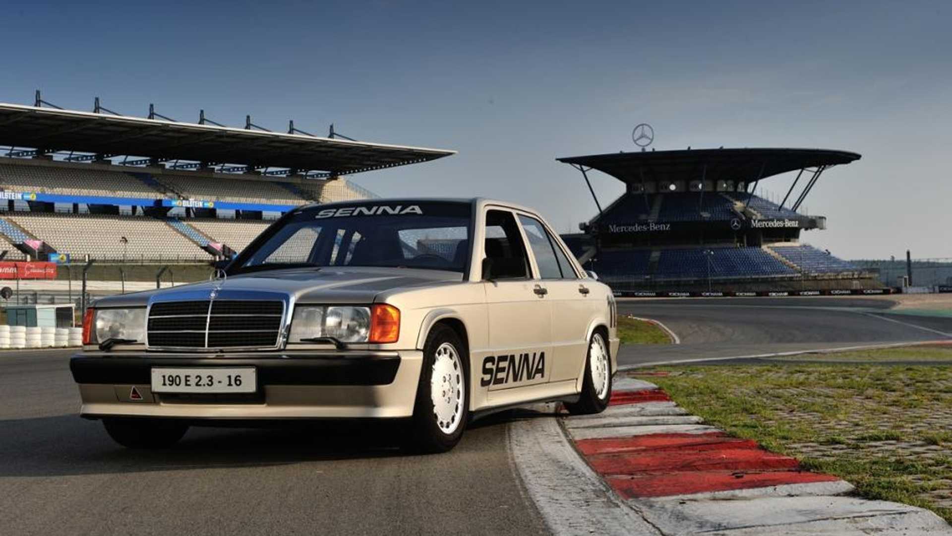 El Mercedes-Benz 190E que fue de Ayrton Senna y sigue circulando