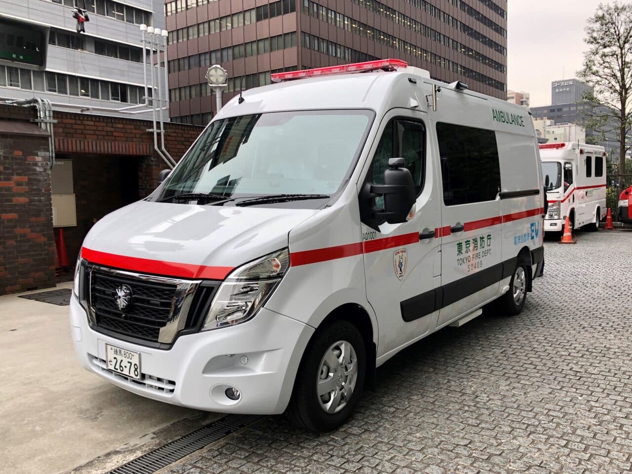 Ambulancia Cero Emisiones de Nissan