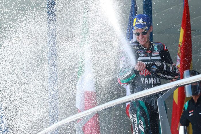 Fabio Quartararo hace historia en Jerez
