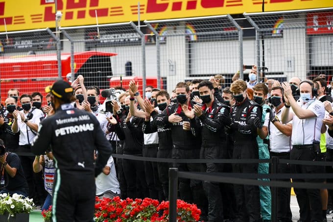 Victoria de Lewis Hamilton en el Gran Premio de Estiria