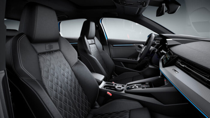 Detalle interior Audi A3 plug-in hybrid