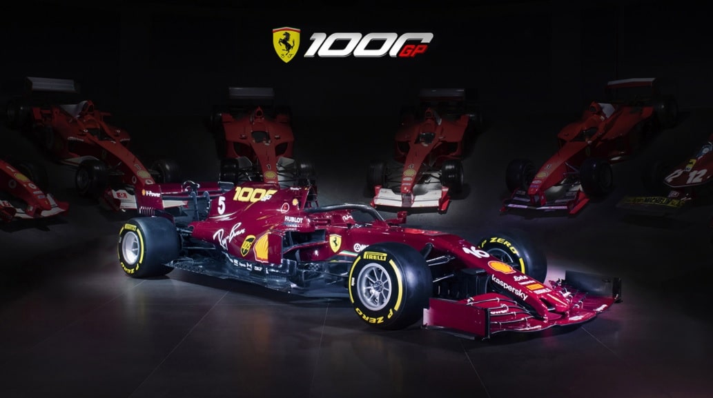 La Scuderia Ferrari celebrará su GP 1000 con un diseño retro