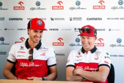 Alfa Romeo mantendrá a Raikkonen y Giovinazzi en su alineación 2021