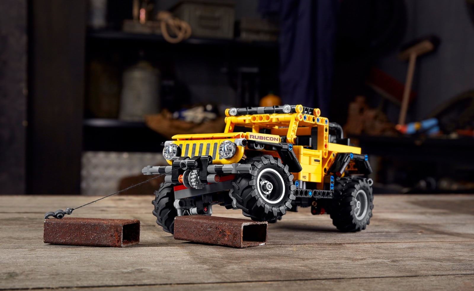 El LEGO para quienes aman el 4X4: Jeep Wrangler Rubicon