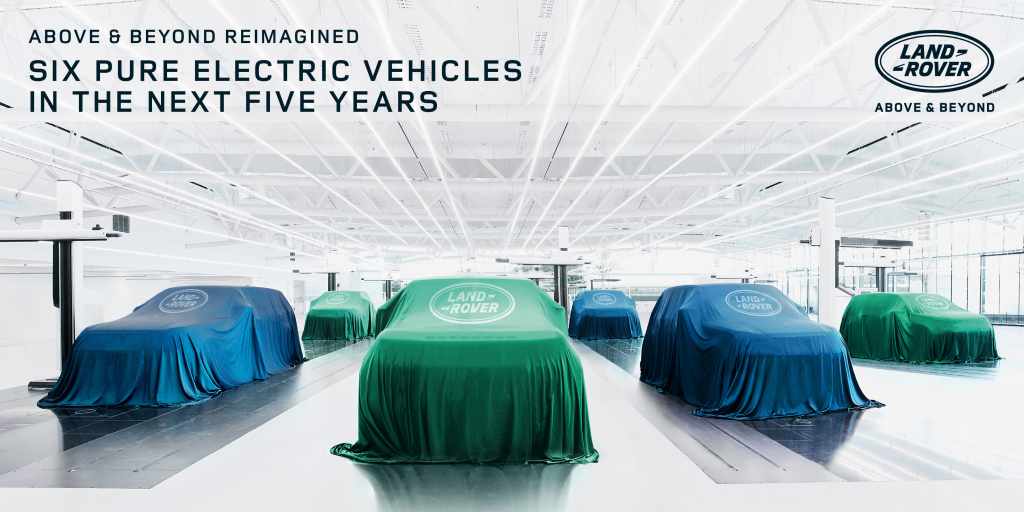 Jaguar y Land Rover serán marcas totalmente eléctricas