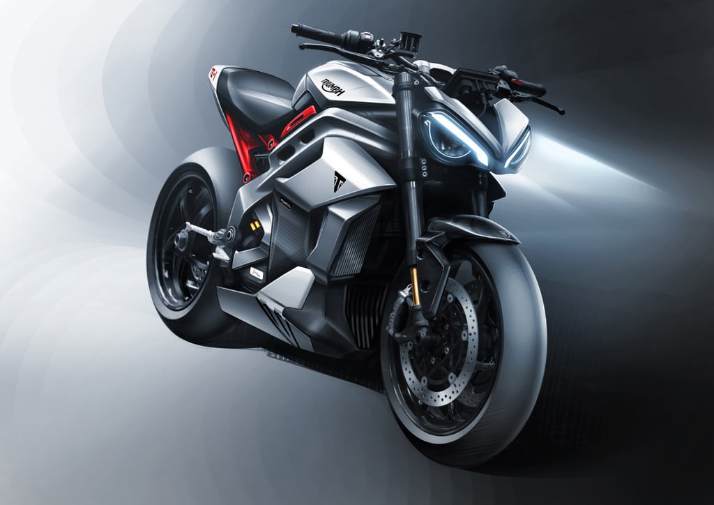 Triumph presenta su motocicleta eléctrica: Proyecto TE-1
