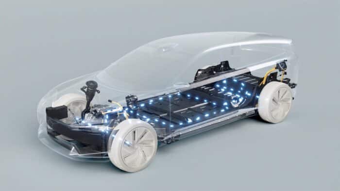 Volvo Concept Recharge tecnología