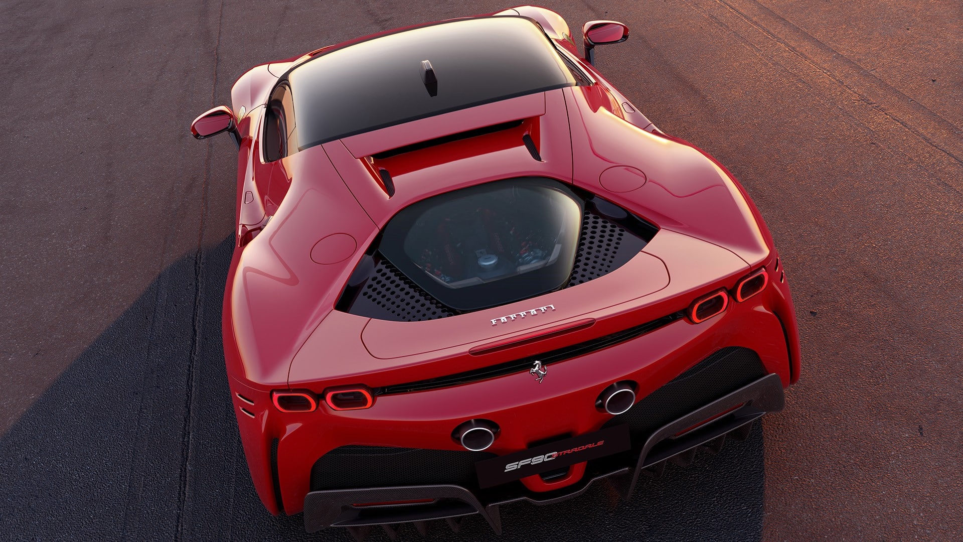 Fabricantes como Ferrari tienden a poner motores centrales 