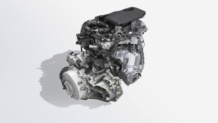 Motor de Renault E-Tech para coches. Su tecnología se usa en el scooter eléctrico de Renault México