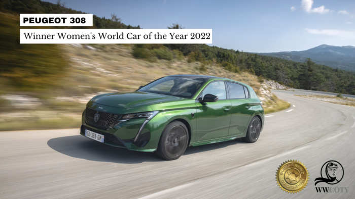 Peugeot 308: galardonado como el "Women's World Car of the Year 2022"