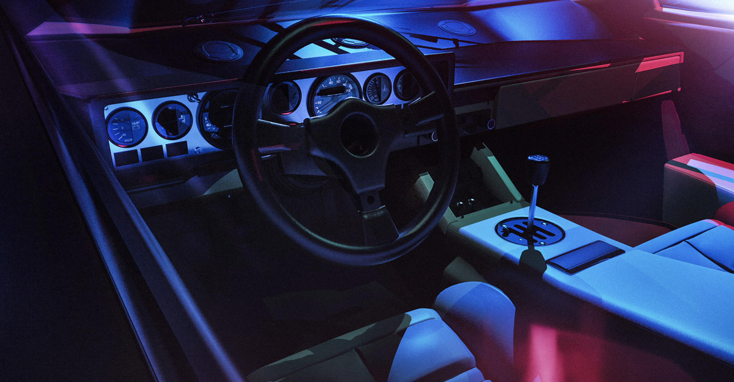 Interior Lamborghini Countach