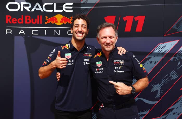 Red Bull confirma a Ricciardo como tercer piloto para 2023