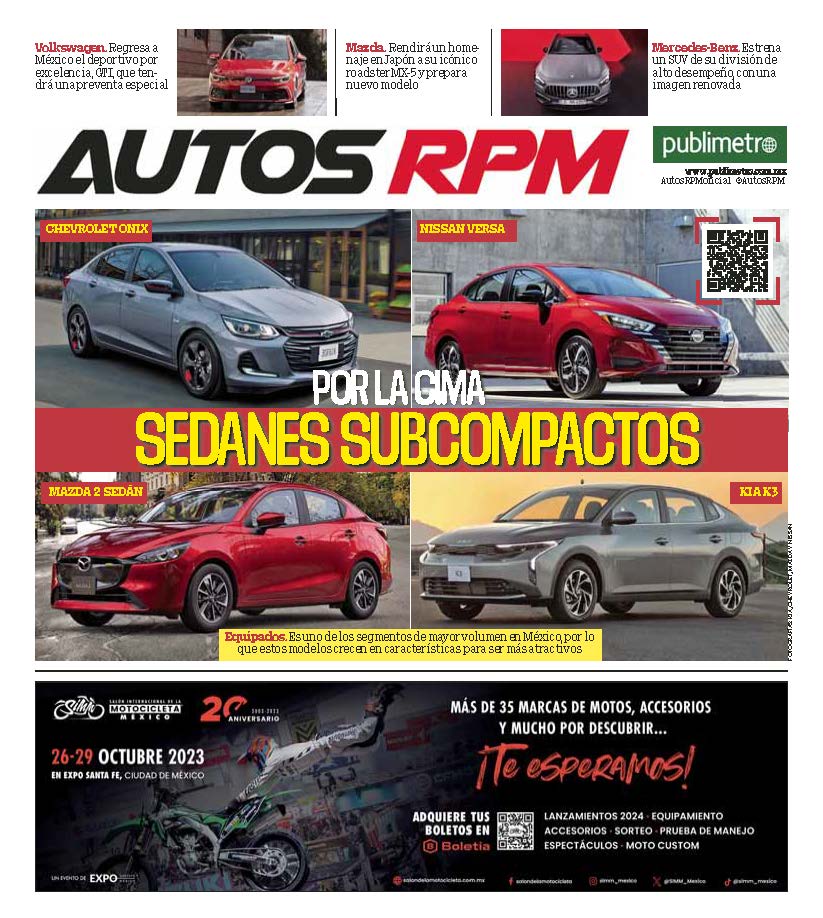 Suplemento Autos RPM | 19 de octubre 2023