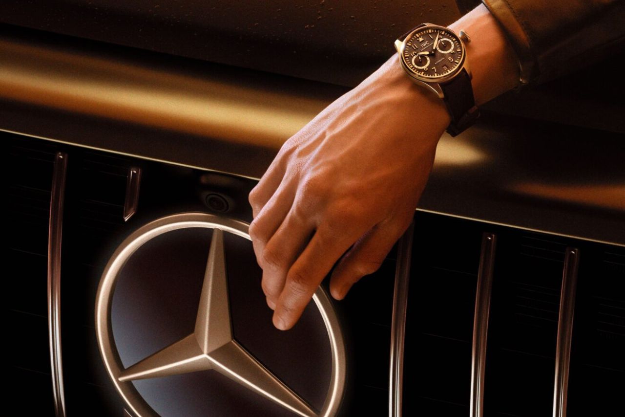 IWC y Mercedes-Benz, autos y relojes, el mecanismo perfecto