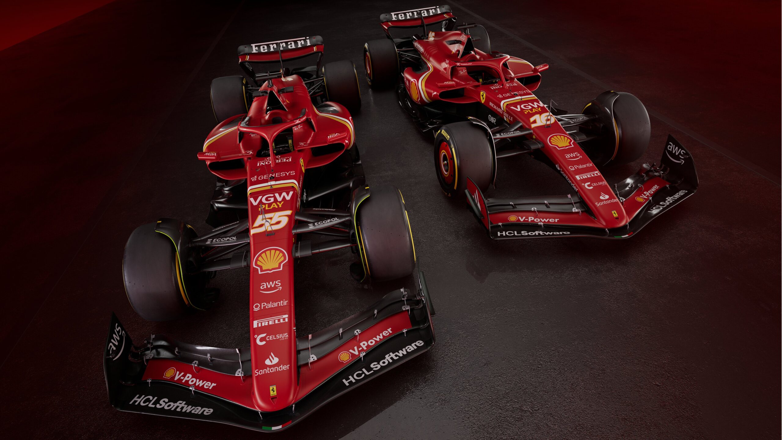 Ferrari presenta el nuevo SF-24 para Leclerc y Sainz