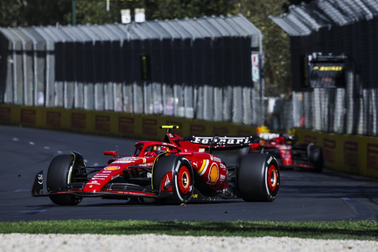 Carlos Sainz consigue la victoria en el GP de Australia, 1-2 para Ferrari